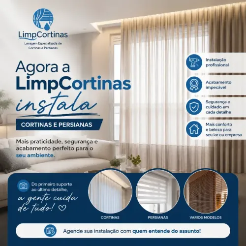 INSTADOR TRILHOS E PERSIANAS