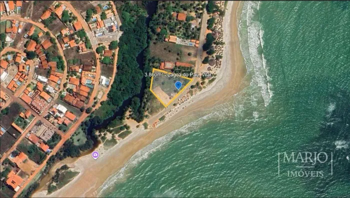 Terreno à venda na Praia de Lagoa do Pau - Coruripe