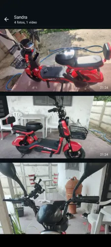 Super Joy Moto elétrica 2 anos e alguns meses Nota fiscal Primeira dona