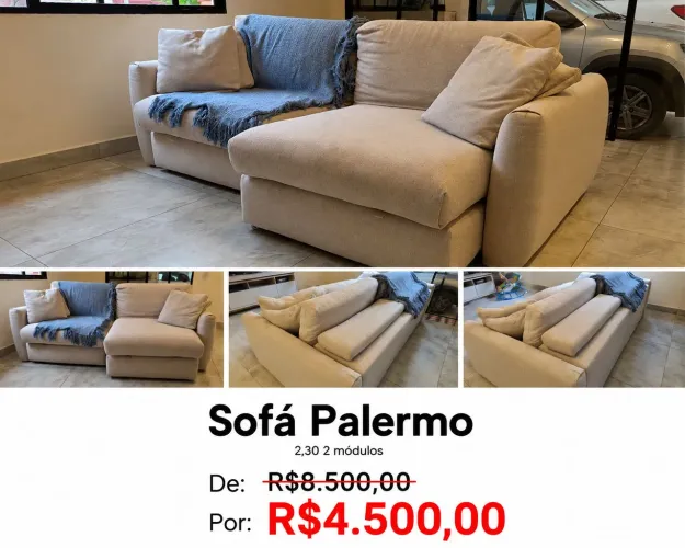 Sofá 2,30m premium