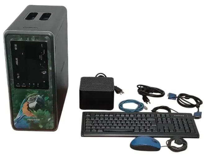 Desktop - computador - PC - Windows 10 - Gravadora DVD Asus - 8 gigas de RAM - Intel