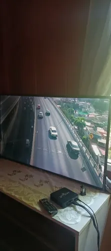 TV 42 com aparelho box