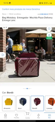 VENDO BAG PARA ENTREGADOR