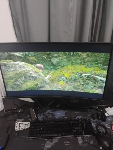 Monitor Gamer SuperFrame Precision 27" Curvo Full HD 240Hz
