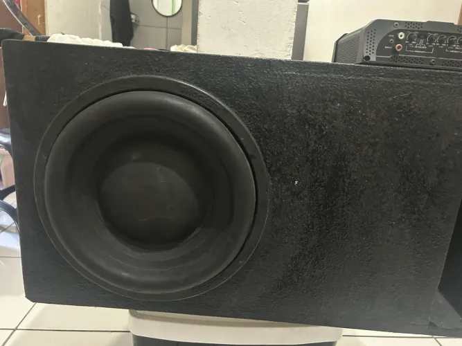 Sobwoofer + força sound digital 1.200