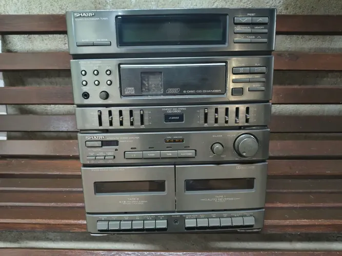 Aparelho de som Sharp CD-C500Z