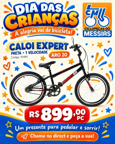 BICICLETA CALOI CROSS ARO 20 EXPERT