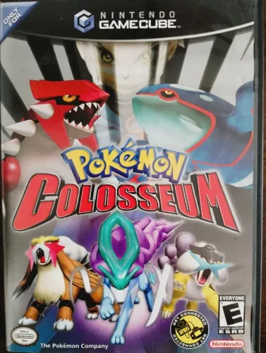Jogo Pokémon Colosseum - Nintendo GameCube Original Raro