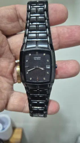 Relógio CITIZEN ECO-DRIVE BLACK - MODELO NOVO