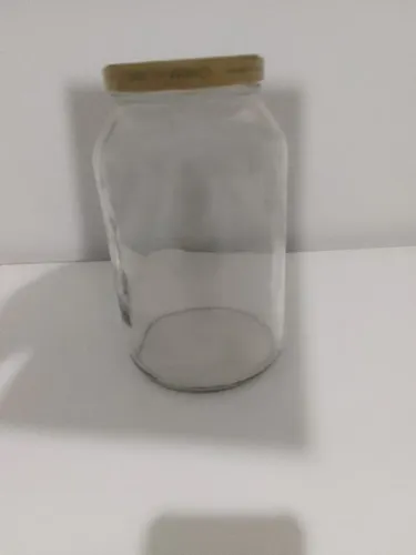 Pote de vidro grande