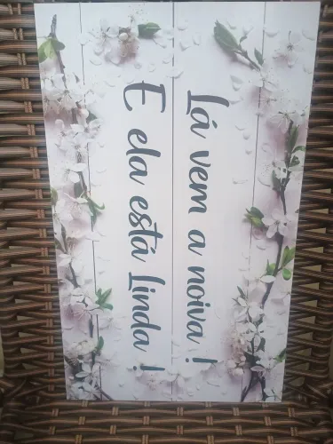 Placas para Casamento 