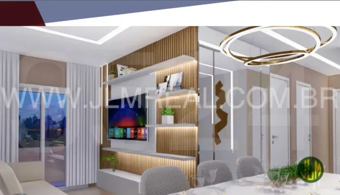 RESIDENCIAL DOM CASMURRO, BAIRRO DAMAS, NASCENTE, 57m², 3 QUARTOS, 2 VAGAS