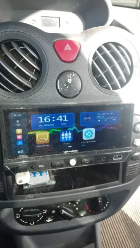 CENTRAL MULTIMIDIA CARPLAY E ANDROID AUTO