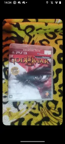 Vendendo cd de GOD OF WAR lll de ps3 com excelente condições