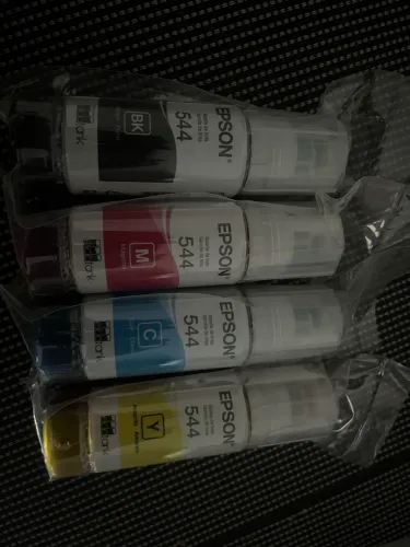 Kit Tintas Epson 544 Original (Preto + Coloridas) Lacrado