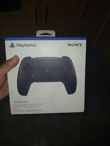 Controle playstation 5 filé com a caixa 