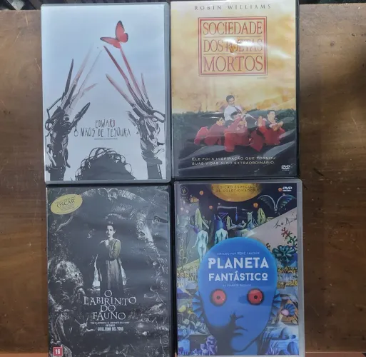 Vendo lote com 4 Dvds