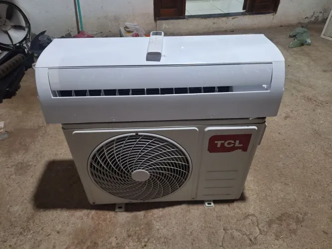 Ar-condicionado tcl 9 mil btus serpentina de cobre com gás controle