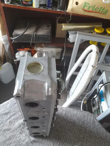 cabeçote chevette retificado compreto 1;6 alcool coraçao pegueno