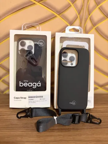 Capa iPhone 15 pro original Iplace strap