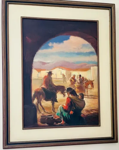 Óleo sobre tela H Perea