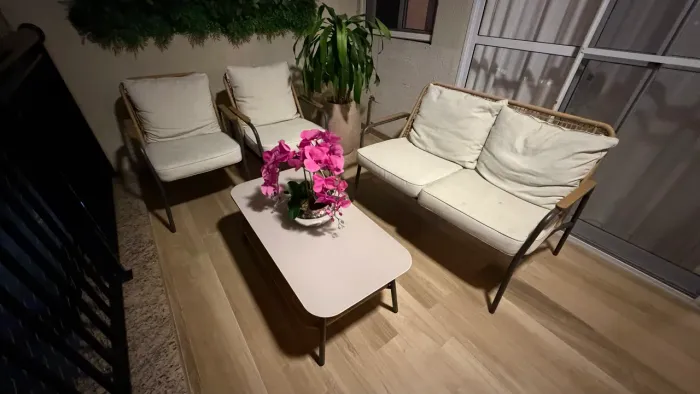 Conjunto para varanda 