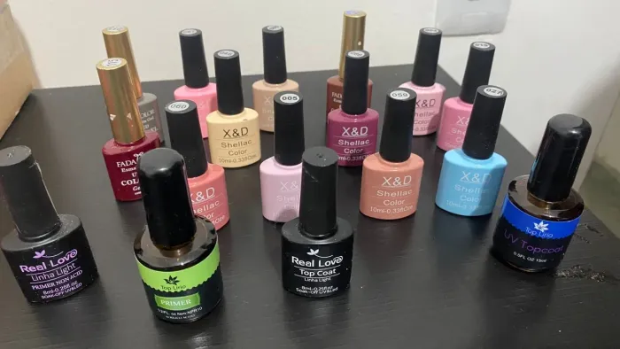 Itens para Unha em gel completo e com brinde