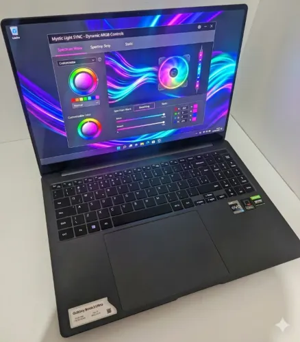 Notebook Gamer Samsung Galaxy Book3 Ultra i7-13700H RTX 4050 32GB Tela 3K (1 Mês de Uso)