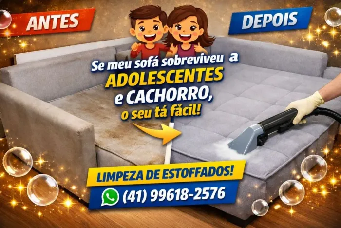 Limpeza de estofados