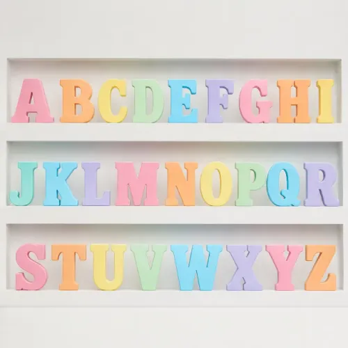Letra Decorativa Grande Personalizada 15 cm em Impressão 3D para Nomes e Festas