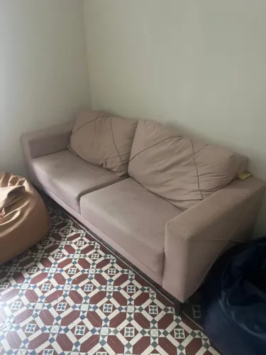 Sofá 2 Lugares, Ótimo para Escritório ou Sala de Espera