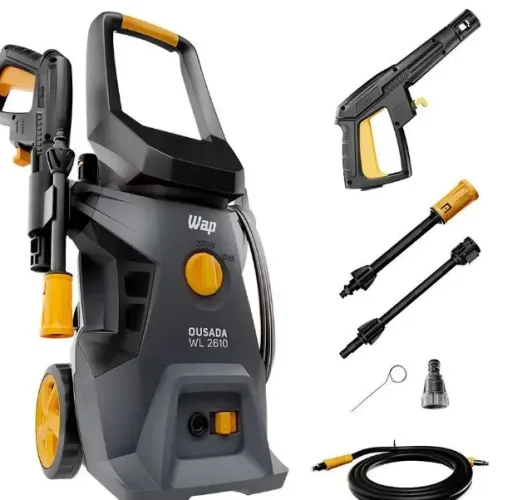 Lavadora de Alta Pressão e Desobstruidora Wap 1500W Ousada 1750 PSI - 110V