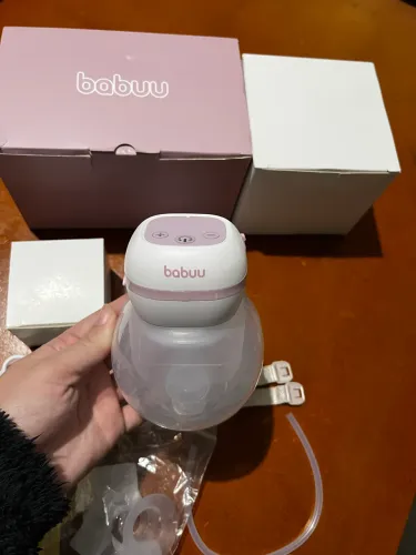 Bomba de leite elétrica de dupla sucção babuu