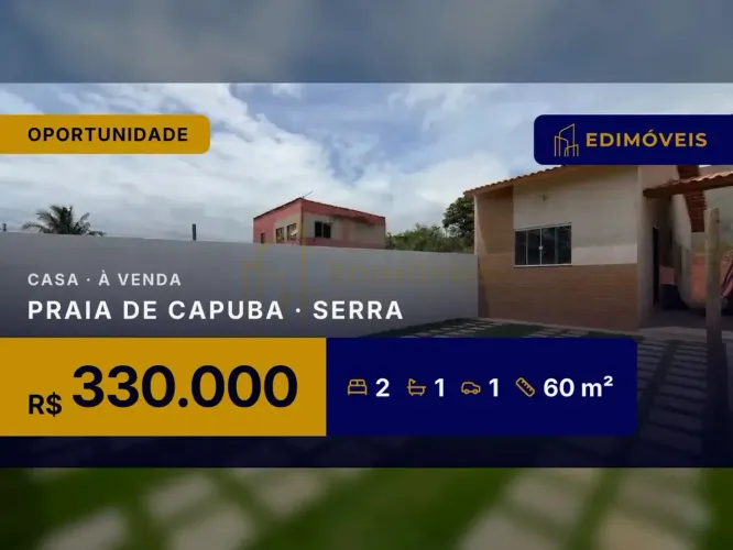 Exclusiva Casa em Praia de Capuba - Perfeita para Sair do Aluguel