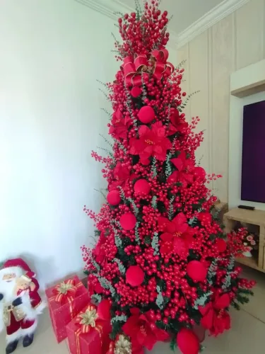 Árvore de Natal decorada