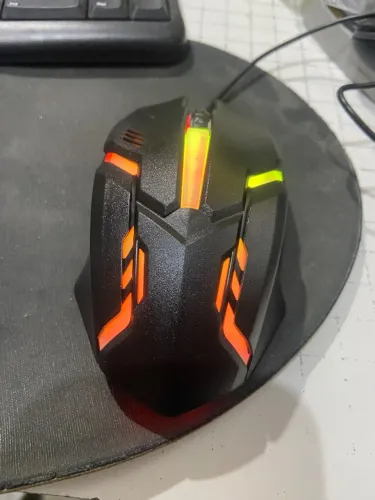 Mouse gamer com fio