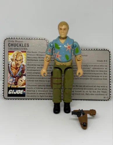 Gi Joe Chuckles V1 - 1987 comandos em ação