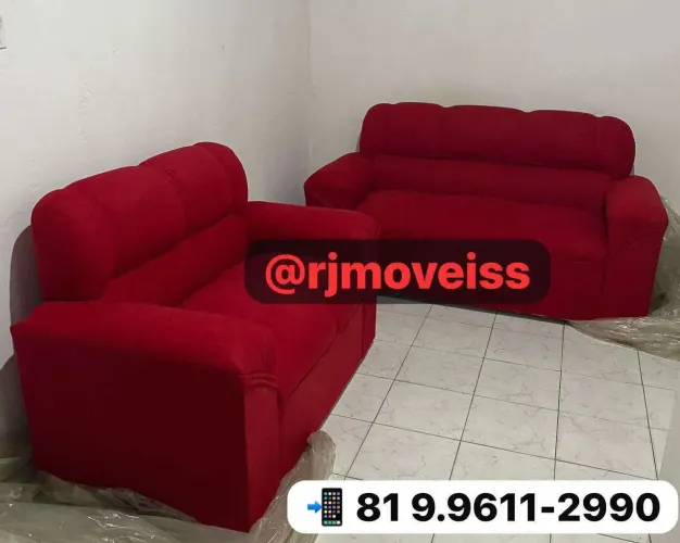 Conjunto de sofá pronta entrega
