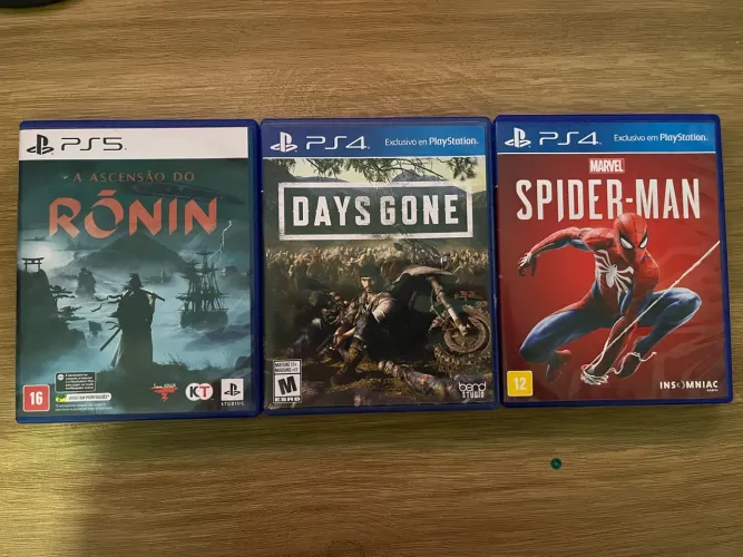 Jogos de ps4 e ps5 (preço na descrição)