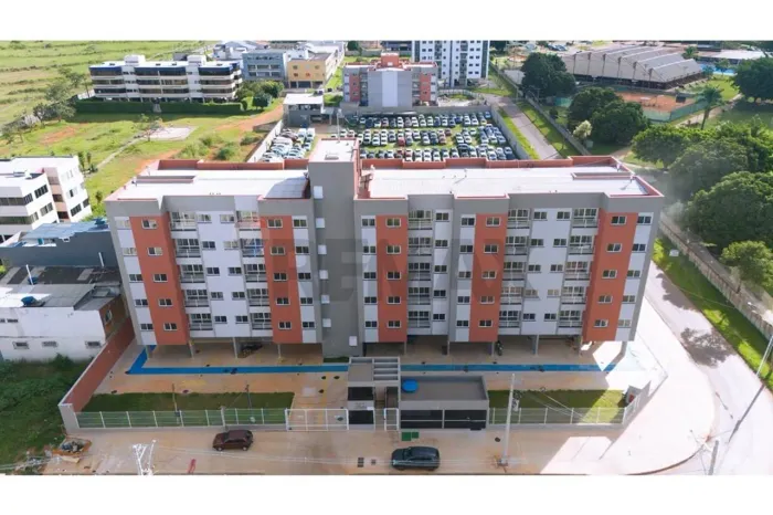 IMÓVEL COM HABITE-SE. Apartamento novo com 2 quartos (sendo 1 suíte) no Residencial Rubi,