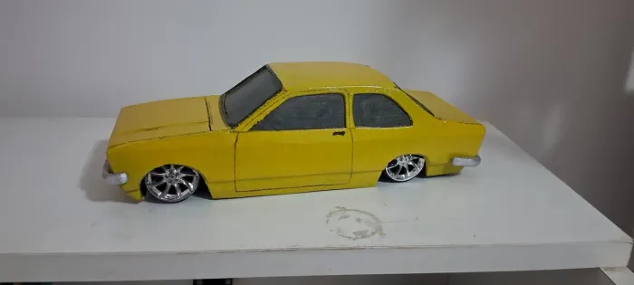 Miniatura do chevette artesanal 1.18 usado
