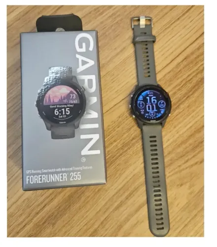 Smartwatch Garmin Forerunner 255 - Relógio GPS para Corrida e Esportes