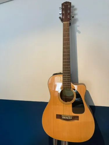 Violão Eletroacústico Fender CF-60CE + Case