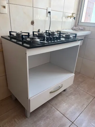 Balcão com Cooktop 5 Bocas