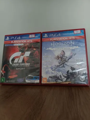 Jogo para ps4 Gran turismo /Horizon  kit 