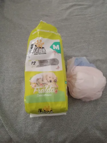 Fralda pra pet fêmea