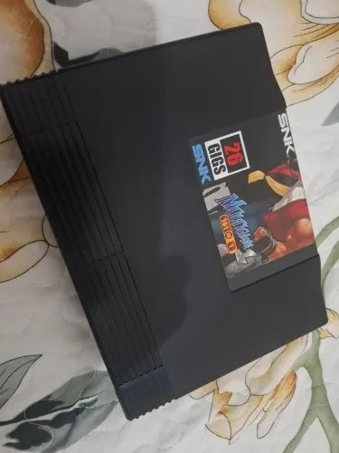 Cartucho muiltijogos neogeo aes 161 em 1