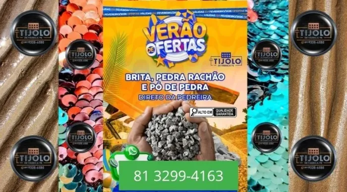 brita para obras em geral 