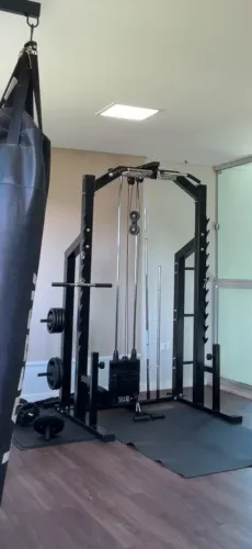 Estação De Musculação Mega Rack Full Com Polias Kit 01
