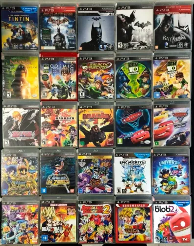 Jogos infantil Ps3 - Ac cartão e Olx pay (temos outros jogos) Preços na descrição 
